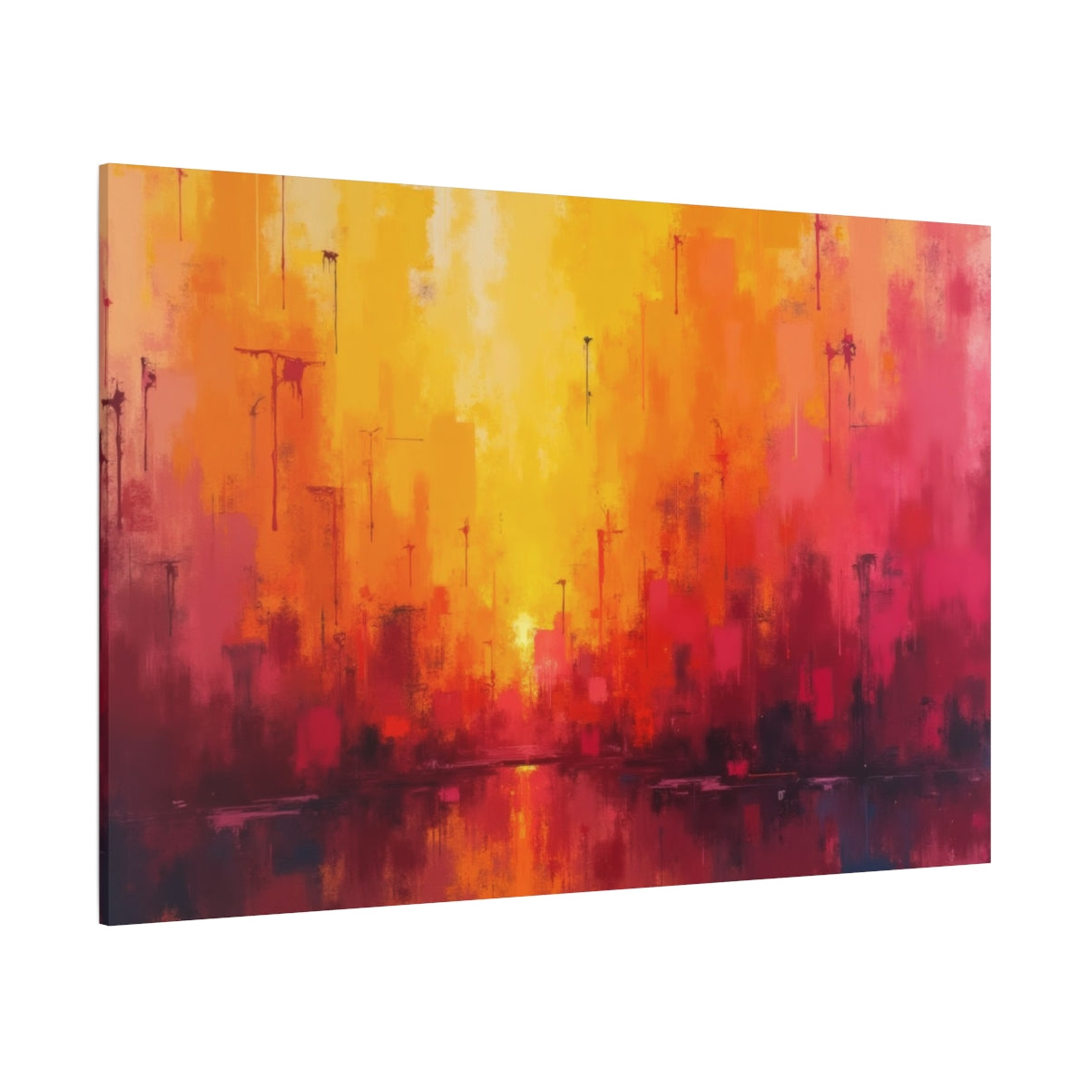 Sunset Symphony on Canvas