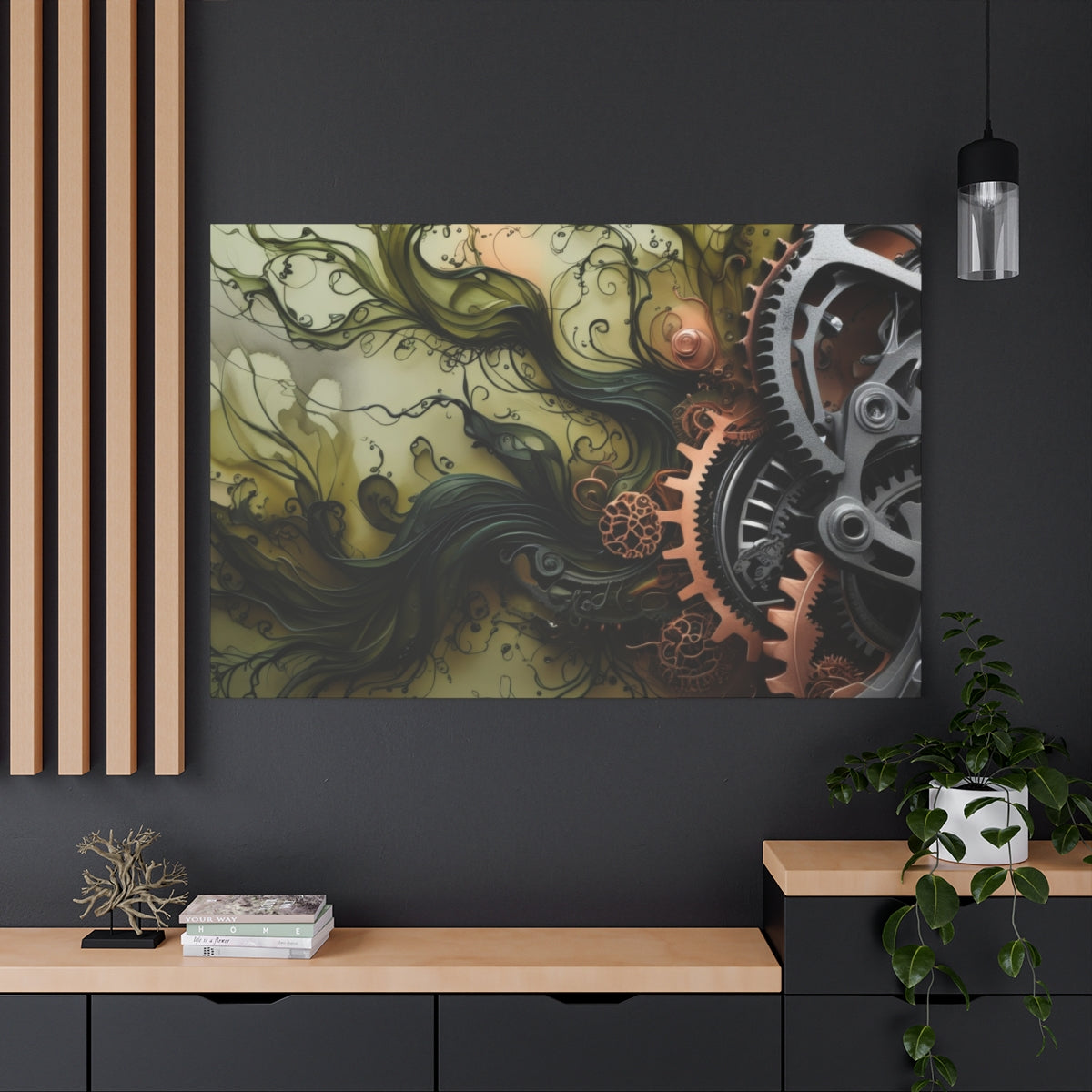 Mechanical Harmony: Nature Meets Industry