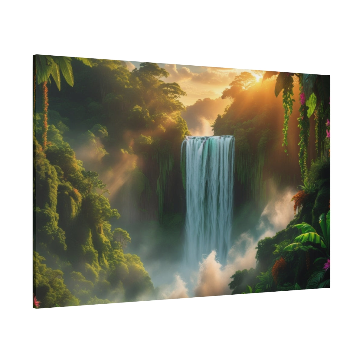 Misty Jungle Falls