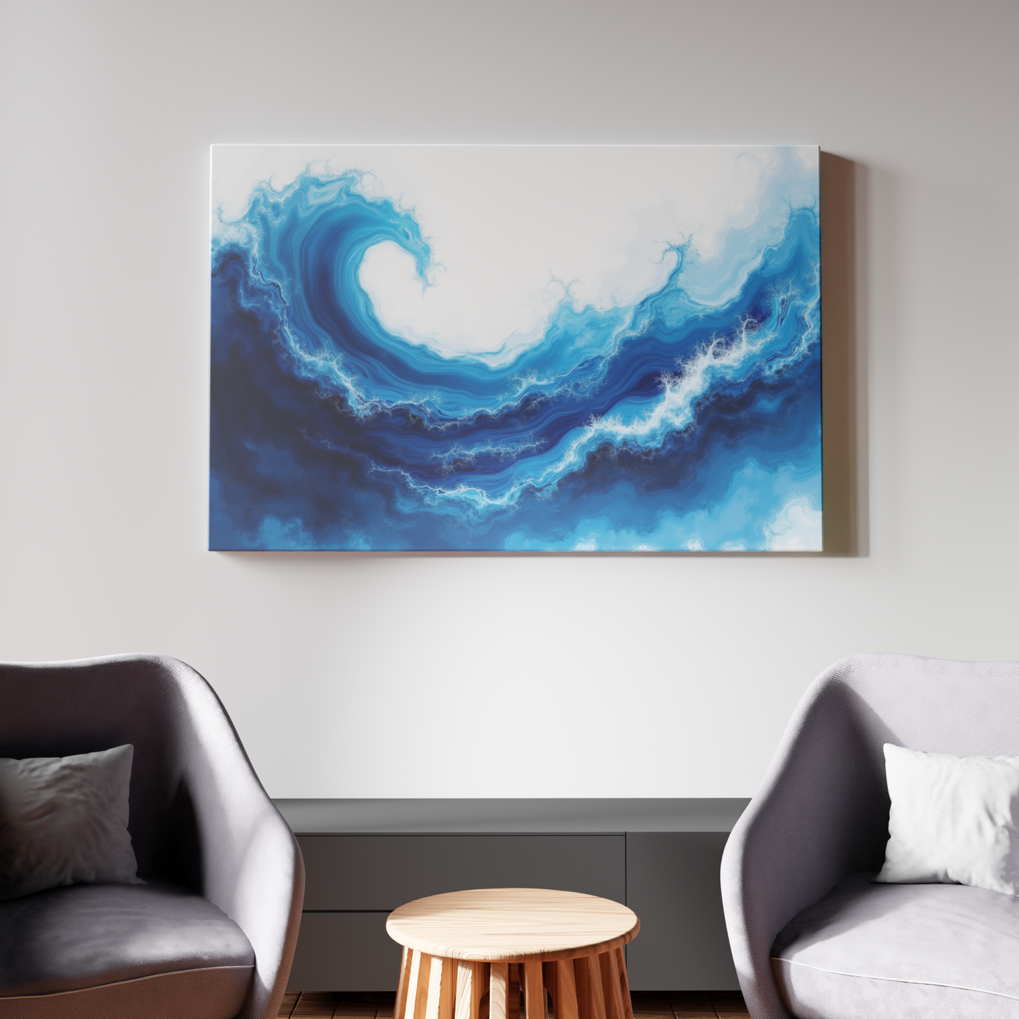 Azure Tidal Elegance