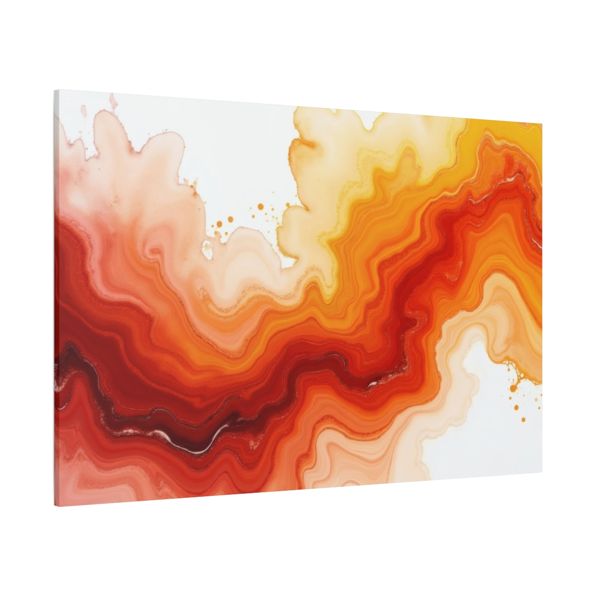 Eruption of Saffron Hues