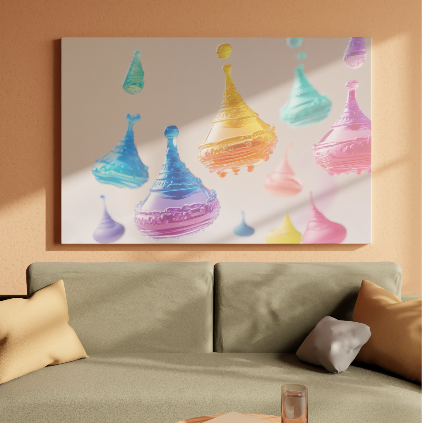 Floating Whimsies in Candy Colors