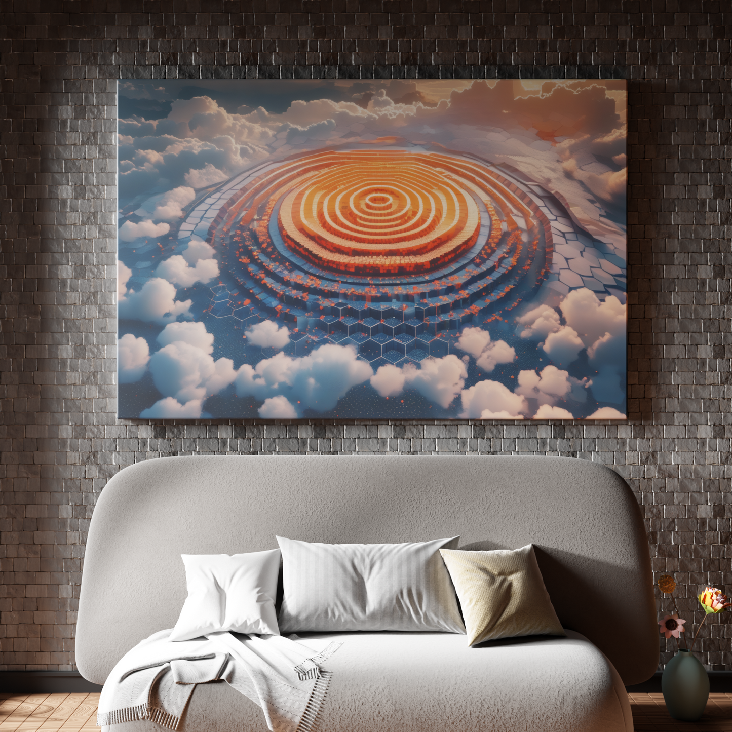 Celestial Concentric Dawn