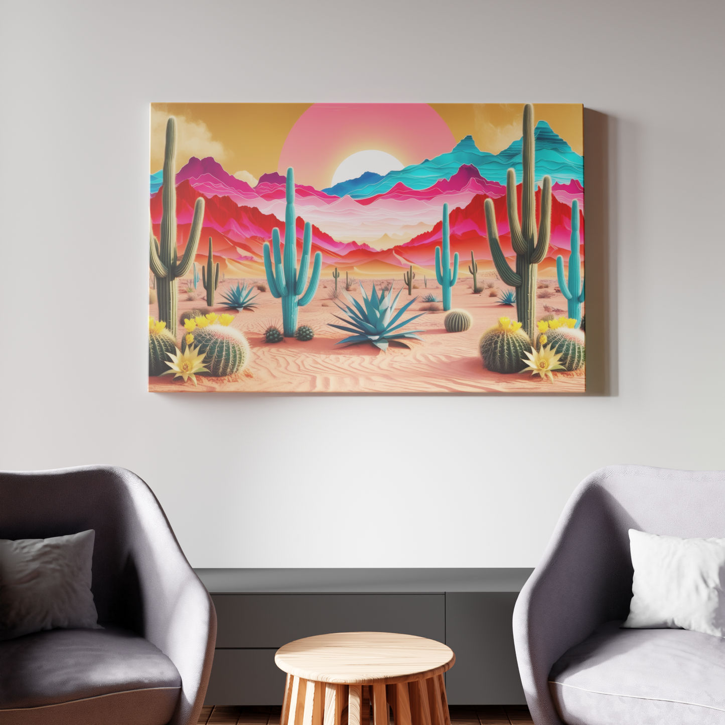Desert Dreamscape in Technicolor