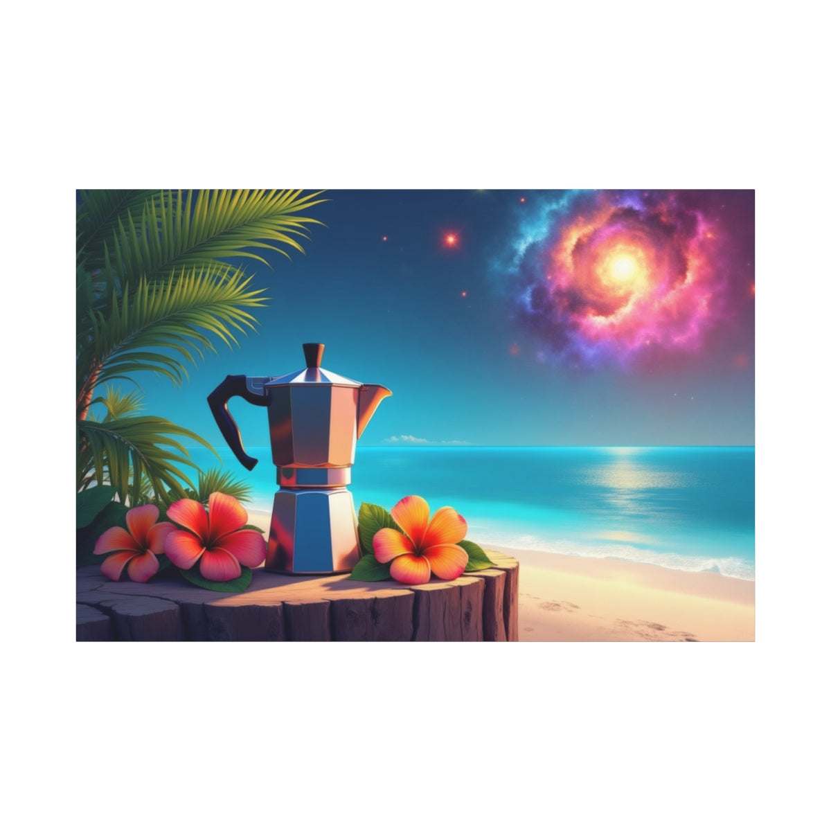 Celestial Coffee by the Sea