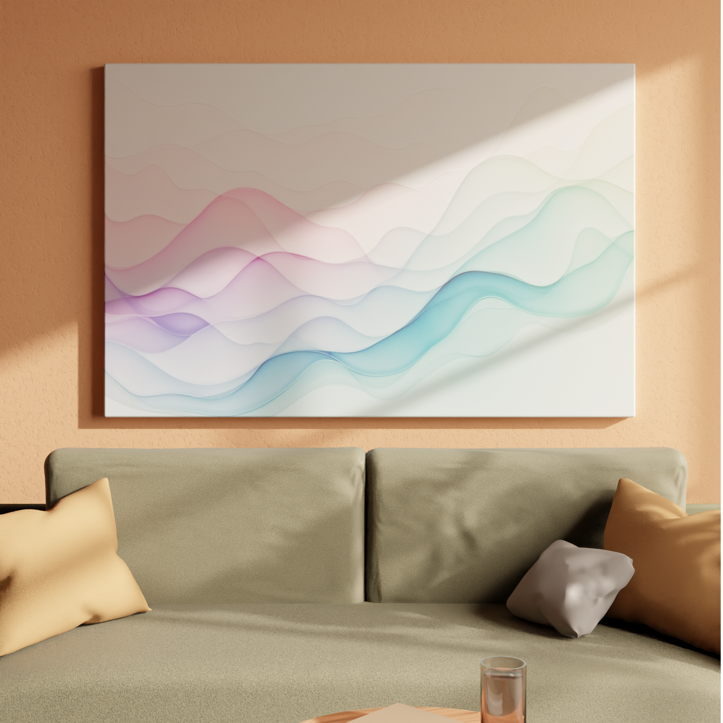 Whispers of Painted Waves