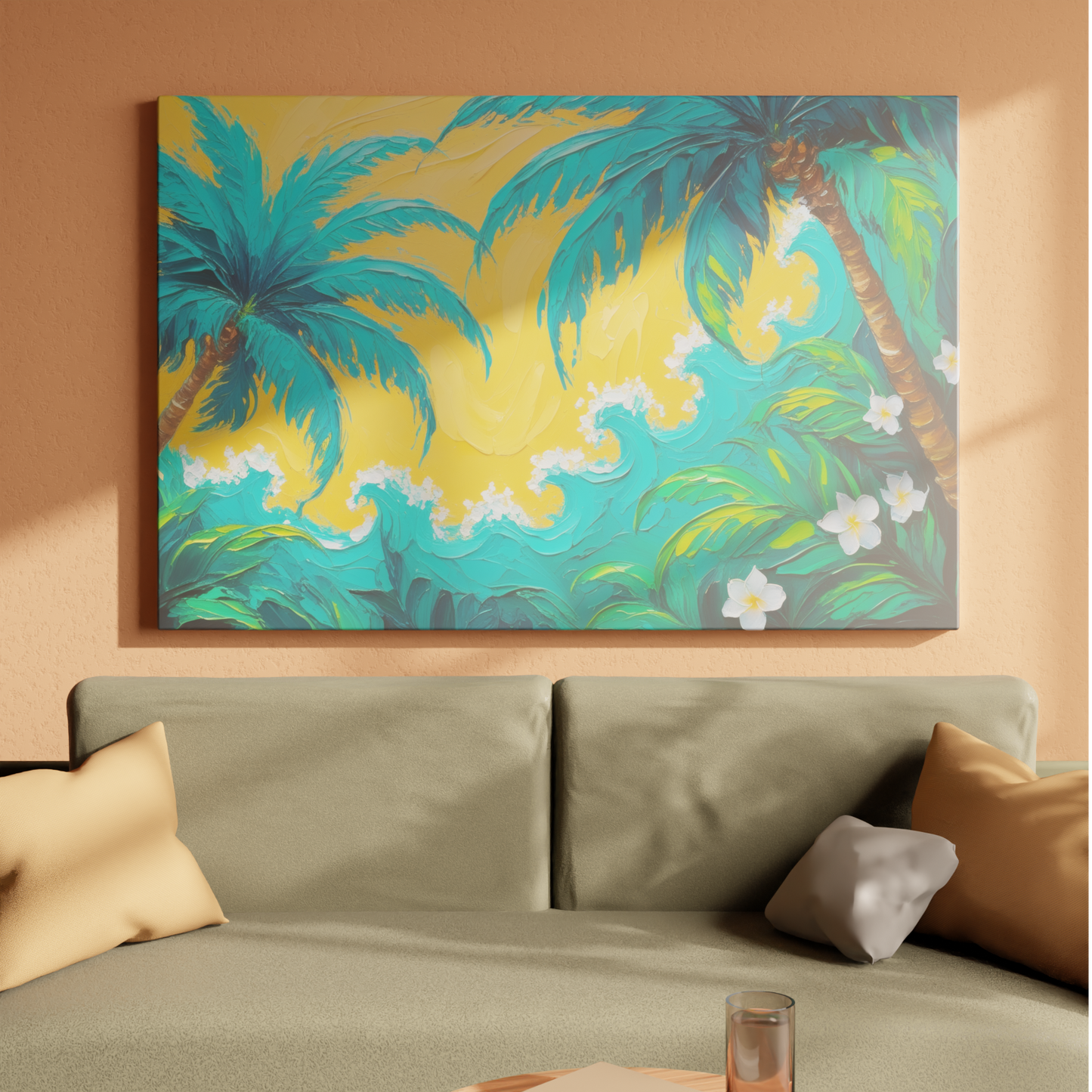 Tropical Waves and Palm Serenity