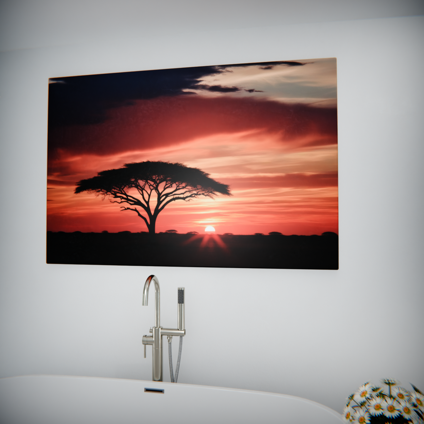 African Sunset Serenade