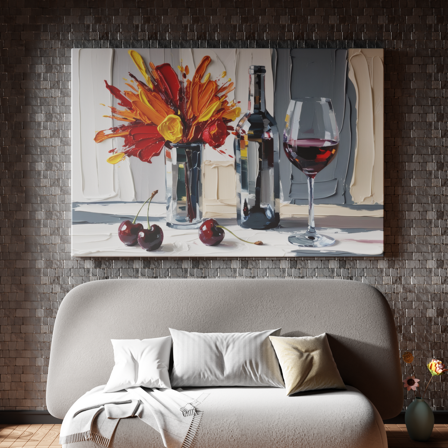 Wine and Sunburst