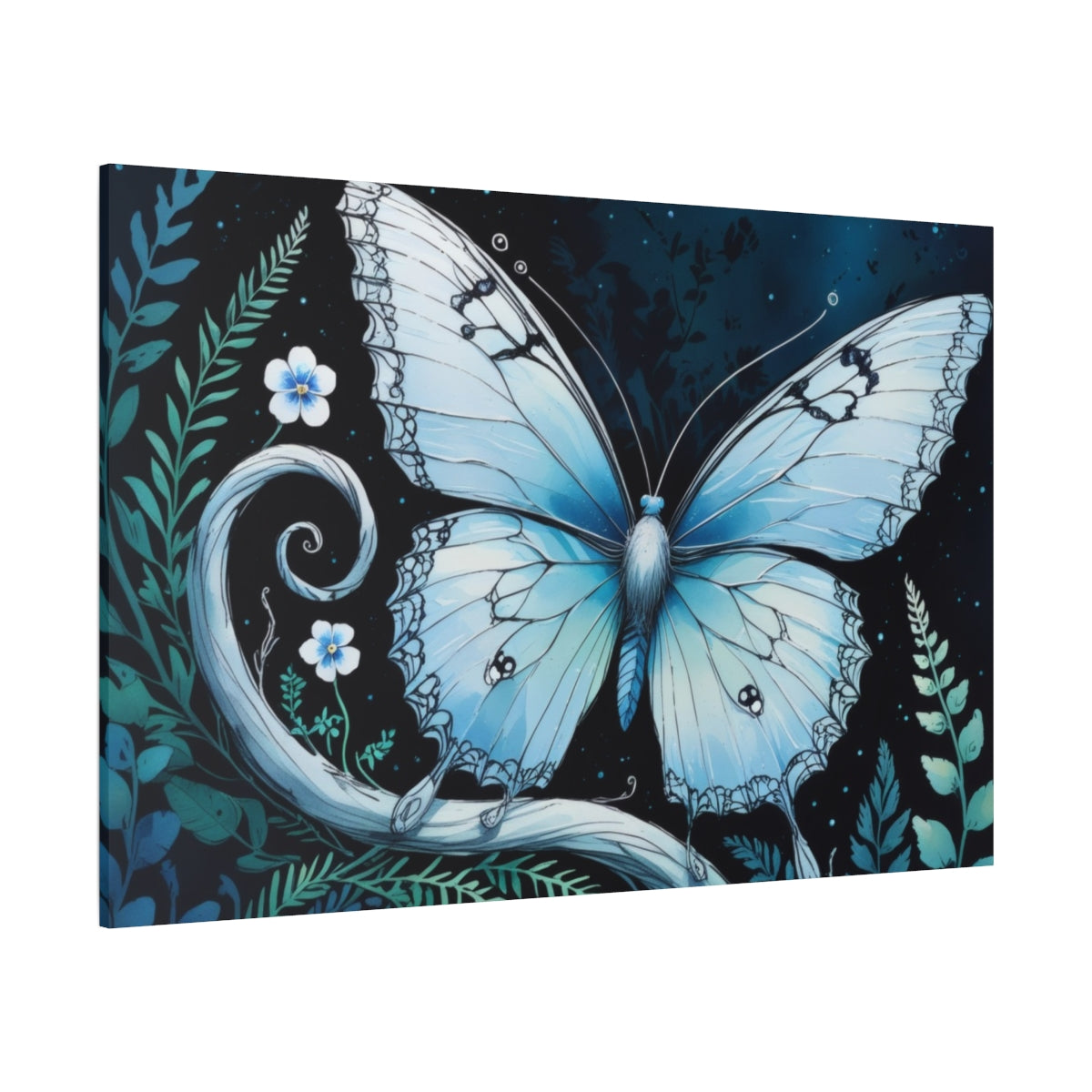 Mystical Blue Butterfly
