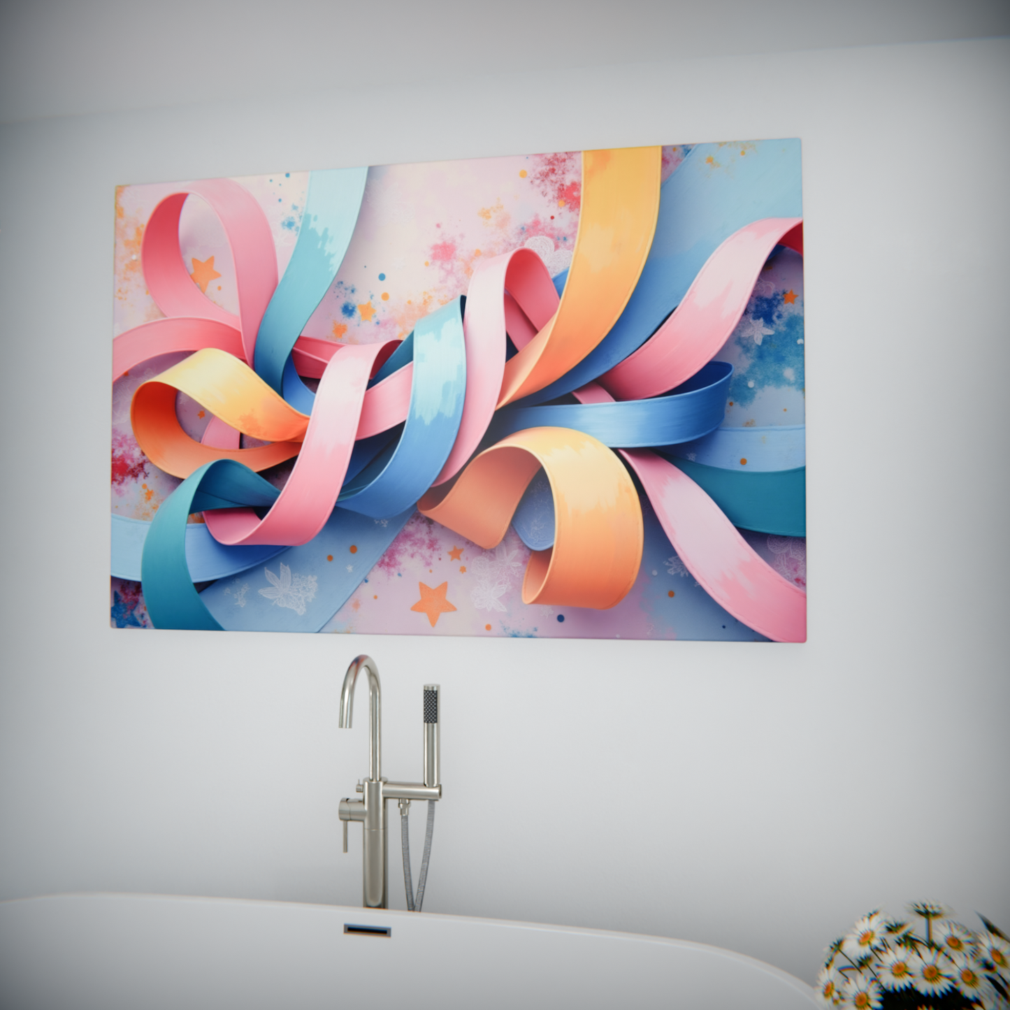 Vibrant Whirl of Joy