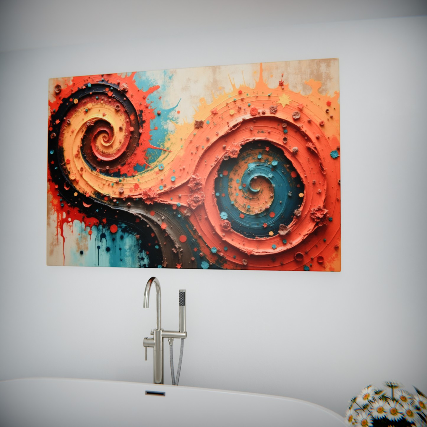 Vibrant Swirls of Creation