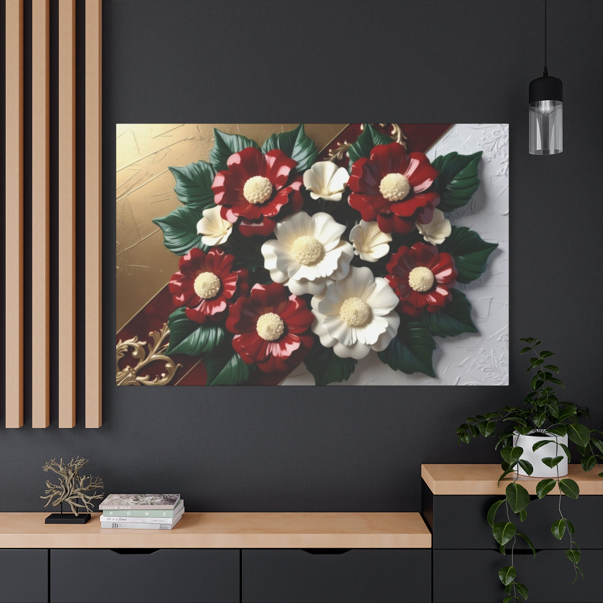 Opulent Floral Fusion