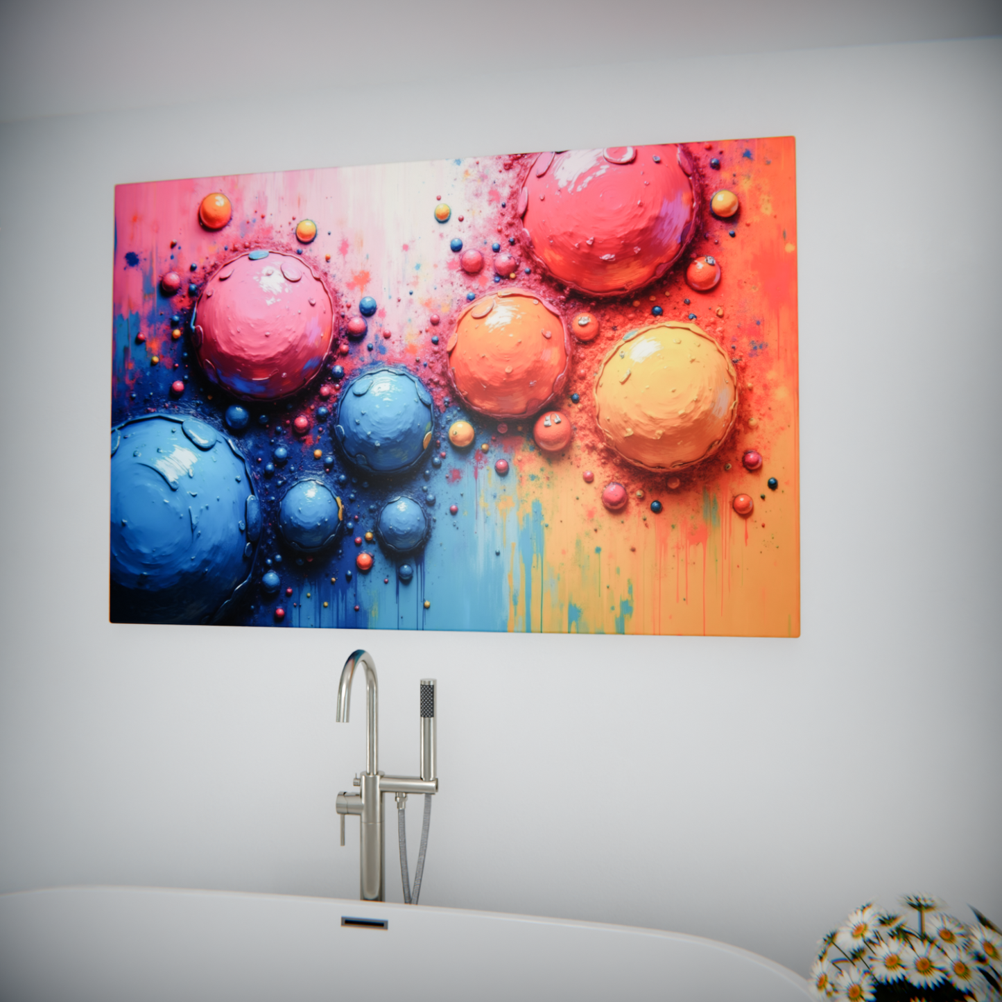 Cosmic Bubbles of Color