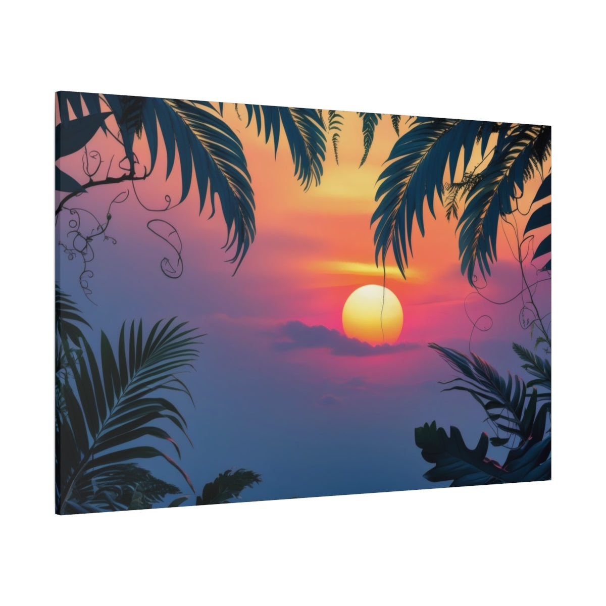 Tropical Sunset Serenity