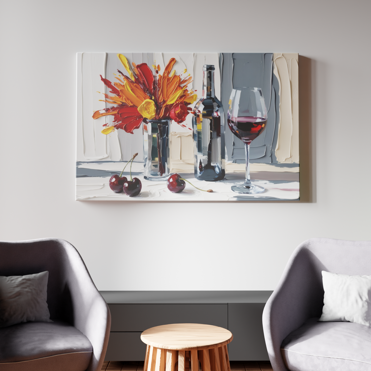 Wine and Sunburst