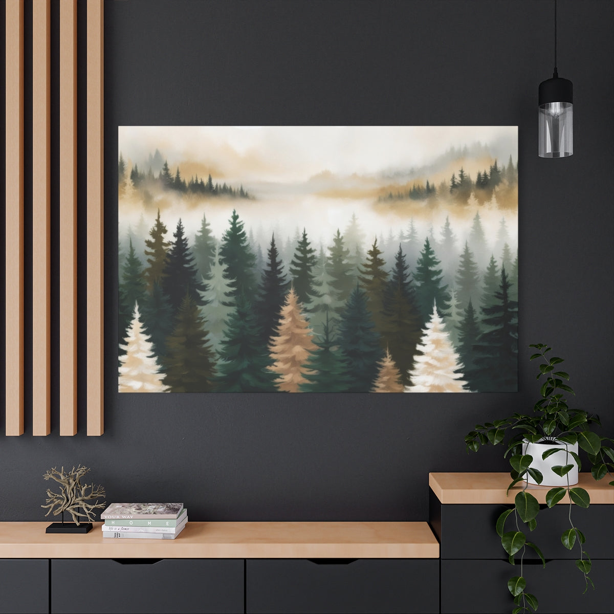 Whispering Pines at Dawn