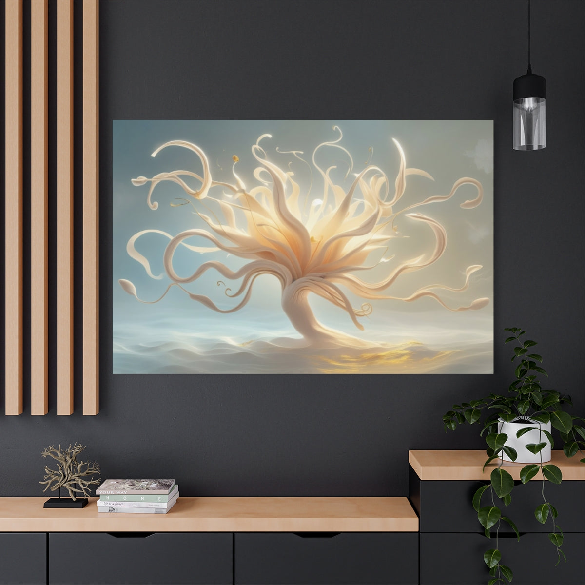 Ethereal Blossom: A Dance in Light