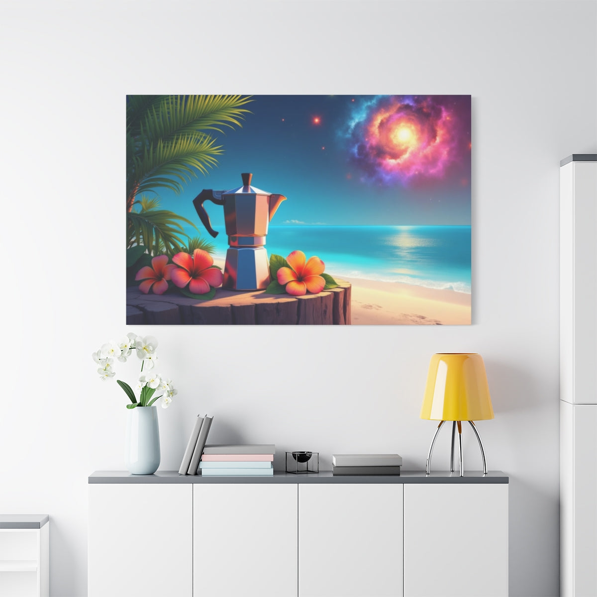 Celestial Coffee by the Sea