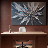 Burst of Metallic Petals