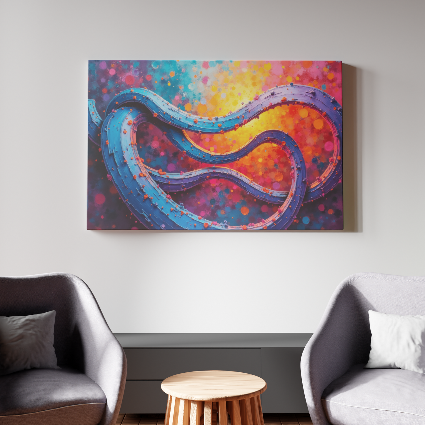 Cosmic Journey Through Colors