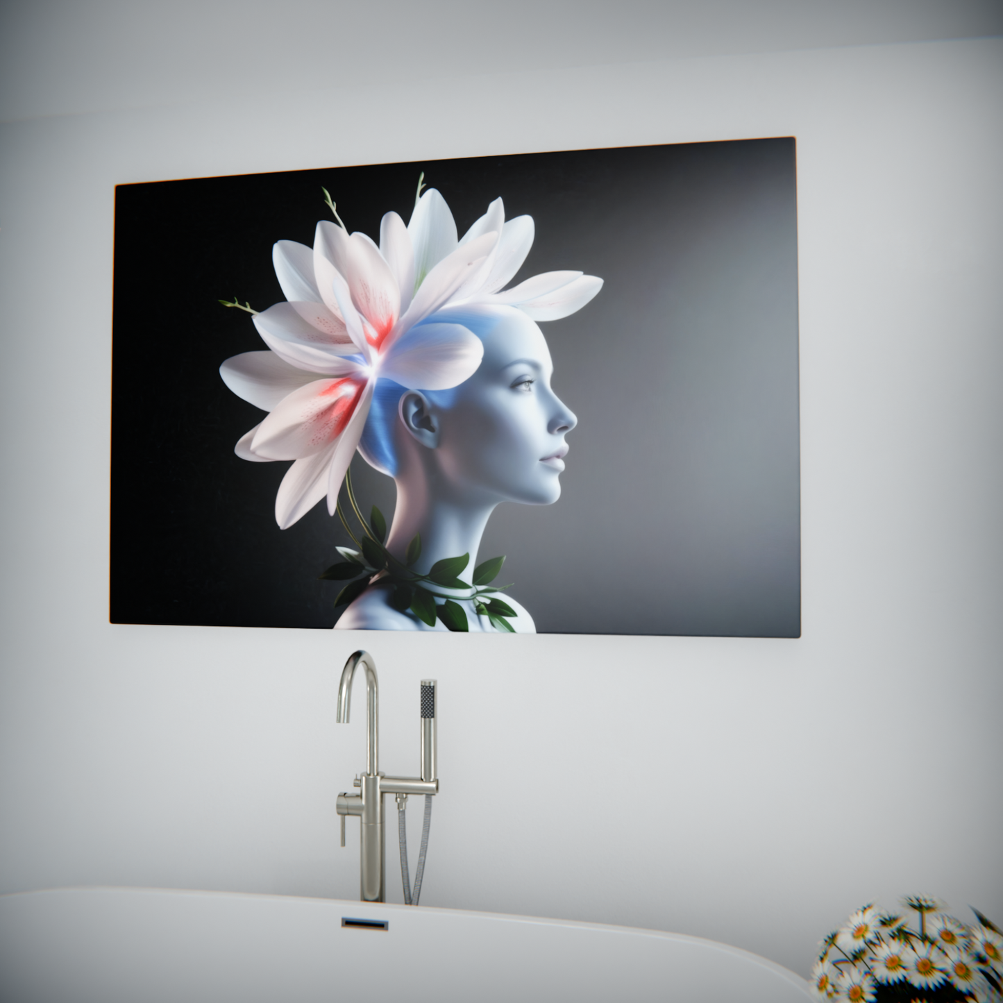 Ethereal Blossom: Portrait of Grace