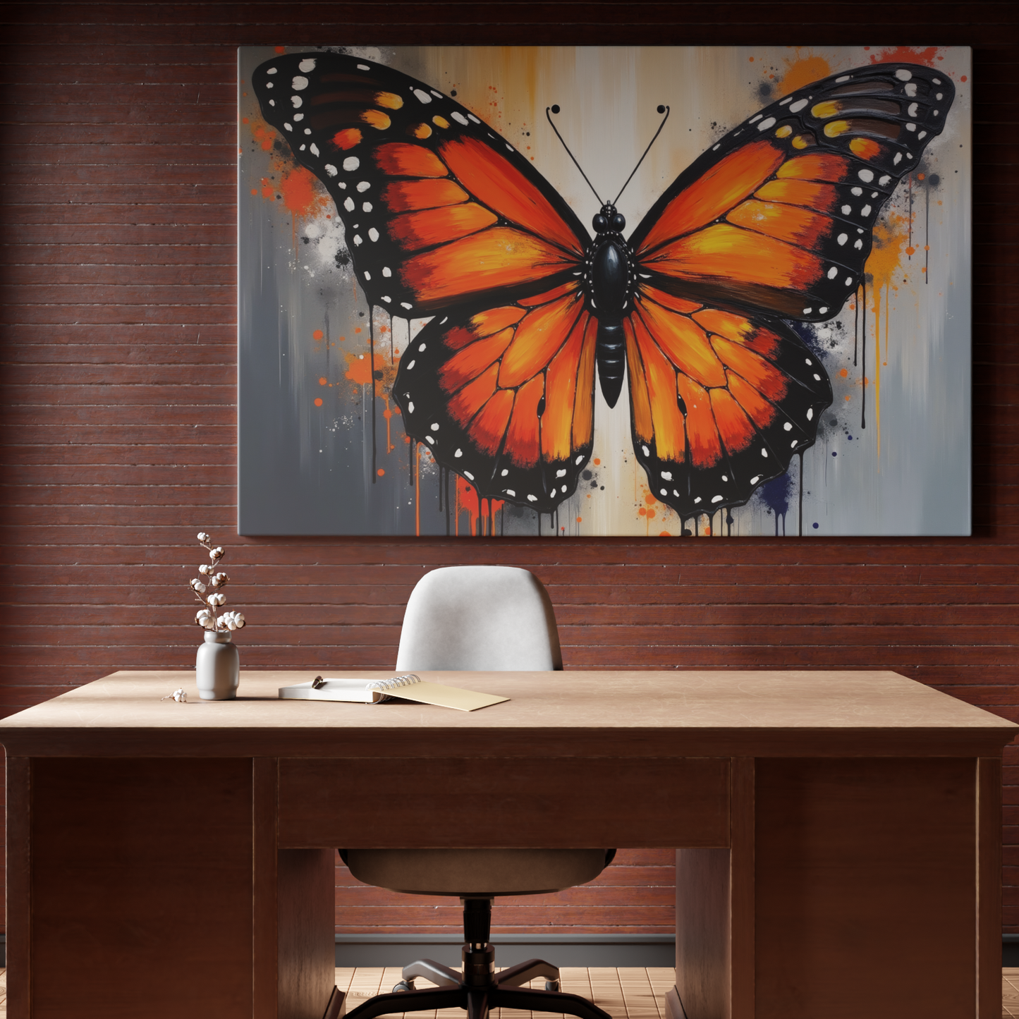 Vibrant Monarch Majesty