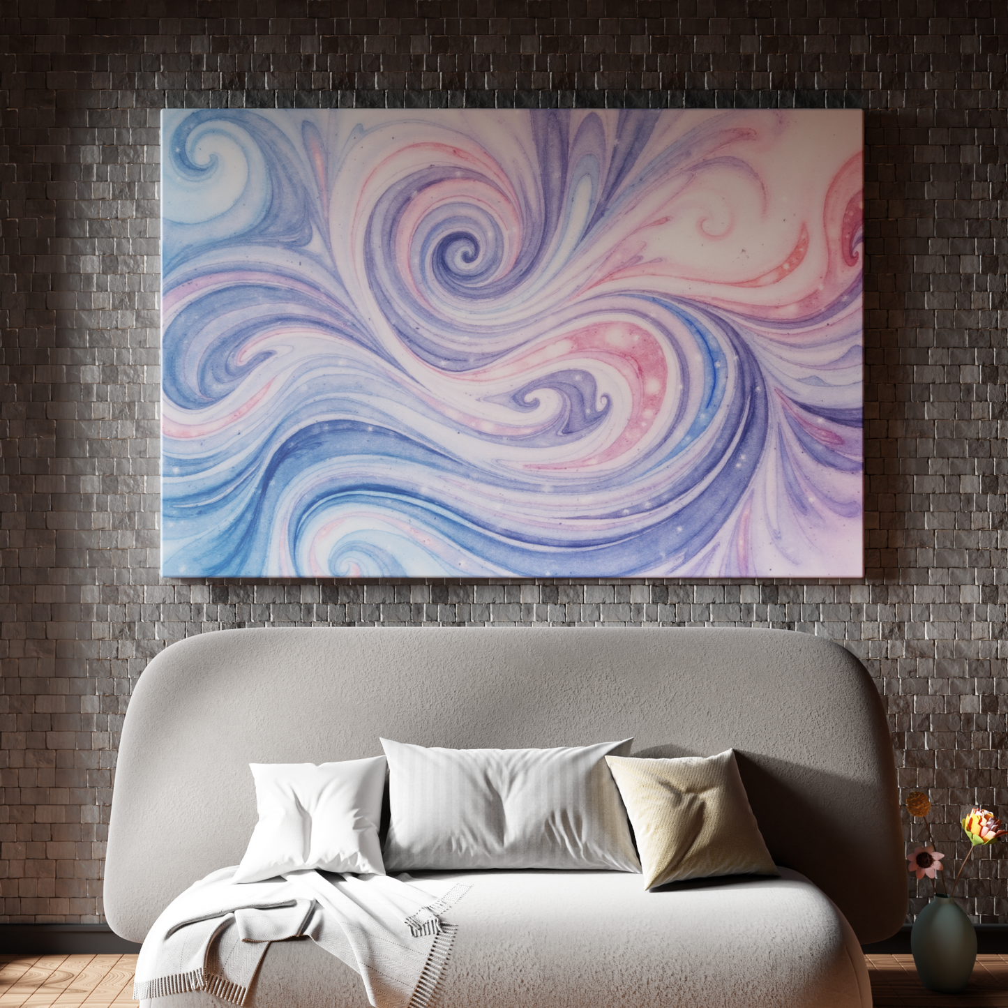 Cosmic Swirls of Serenity