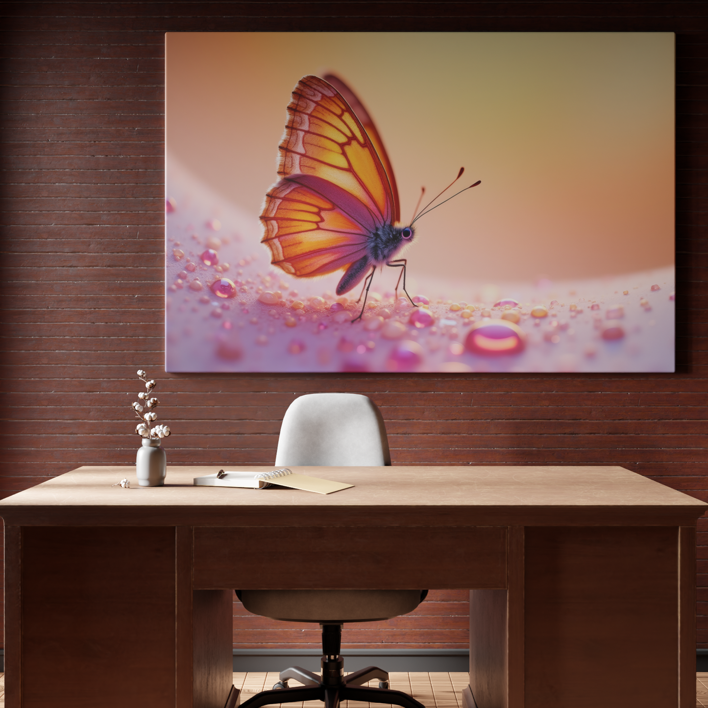 Golden Hour Butterfly Dream