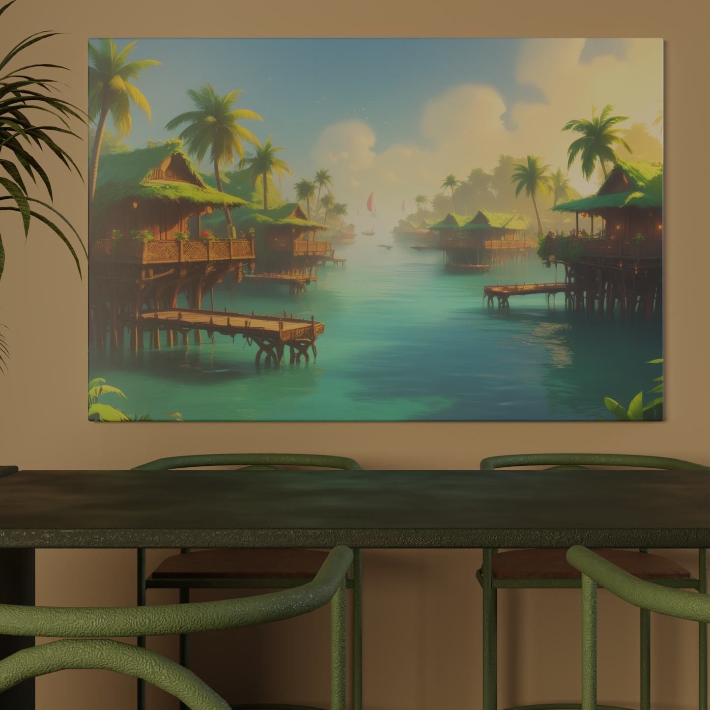 Tranquil Lagoon Retreat