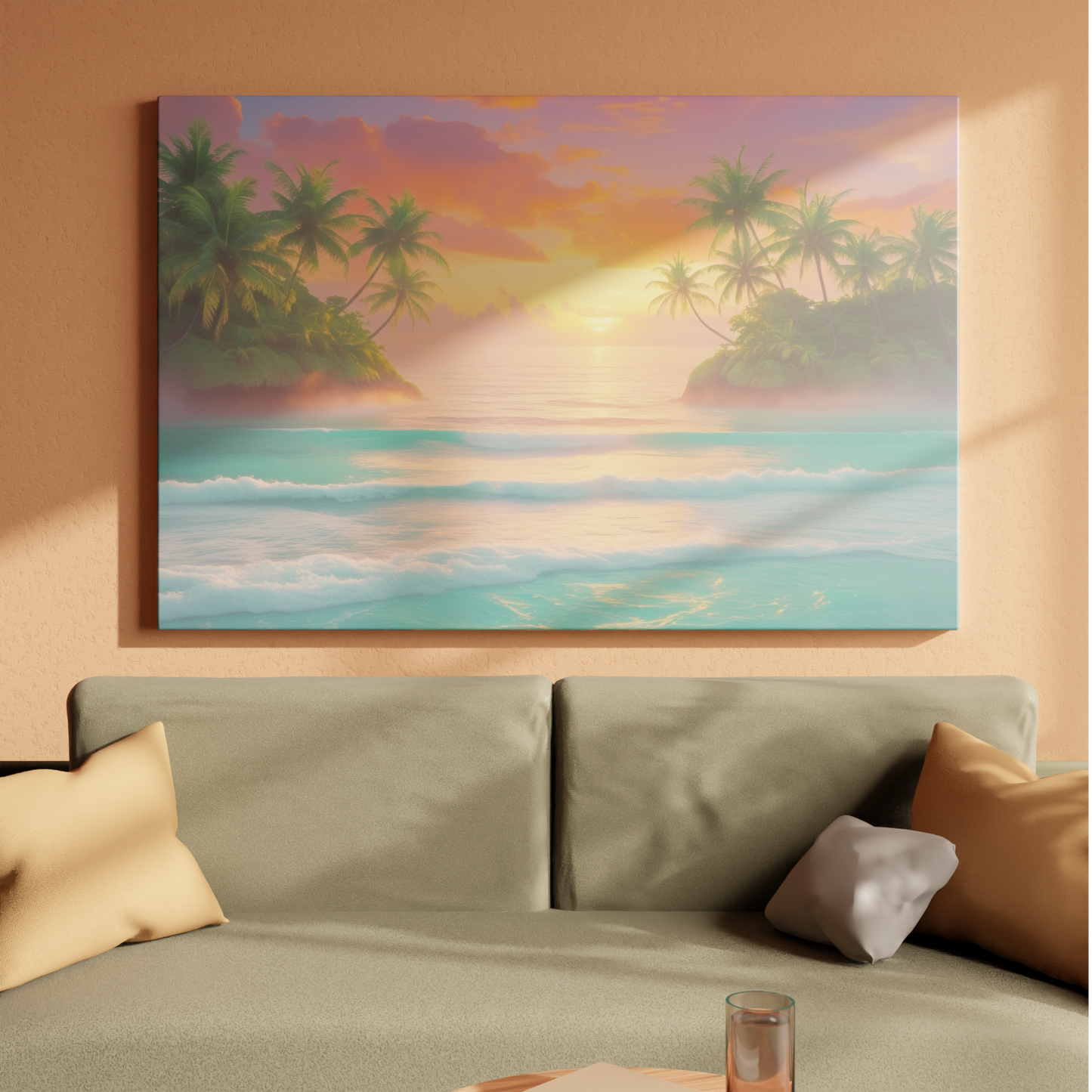 Tropical Sunset Serenity