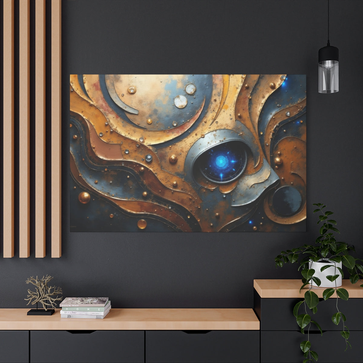 Galactic Eye of the Cosmos