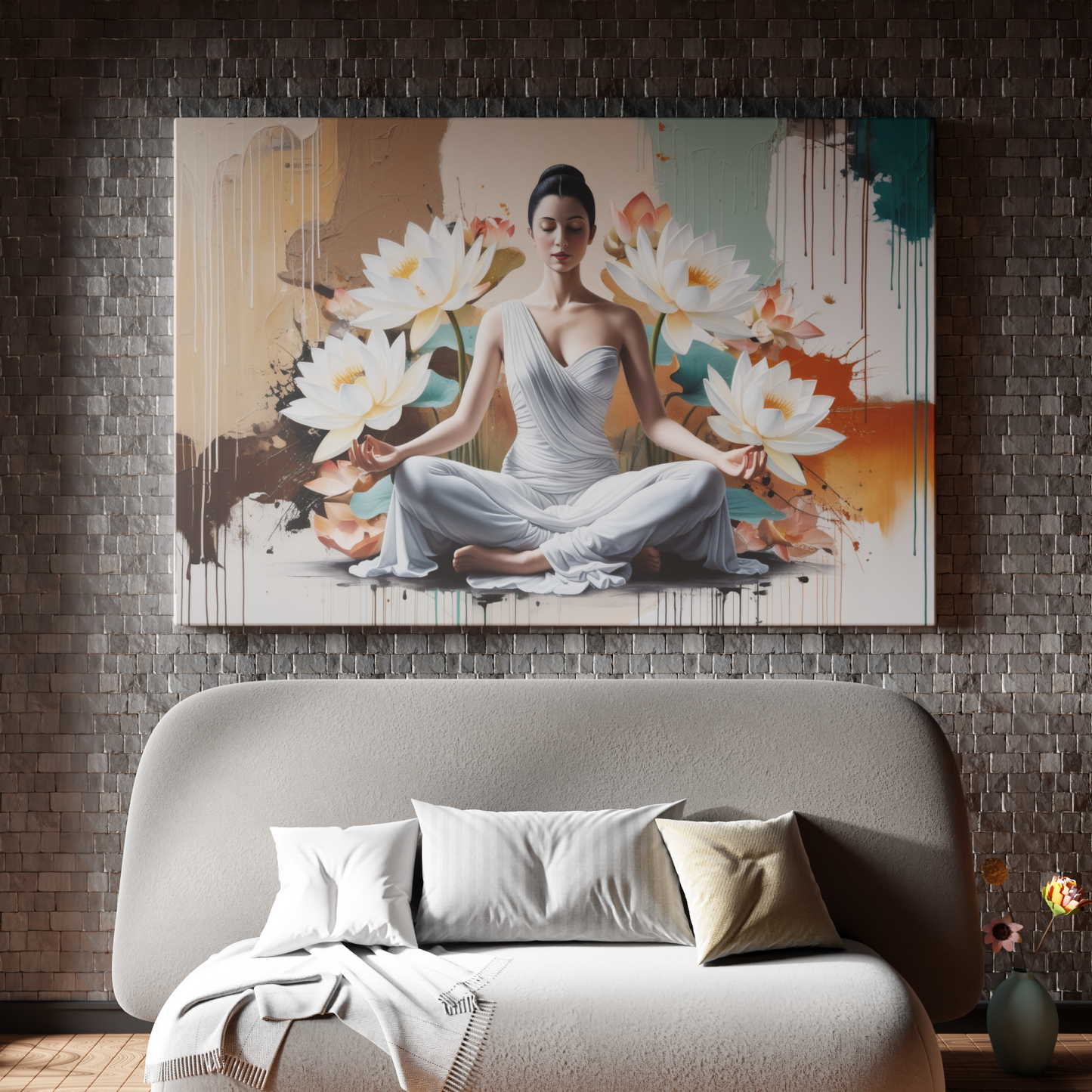 Serenity in Bloom: Lotus Meditation