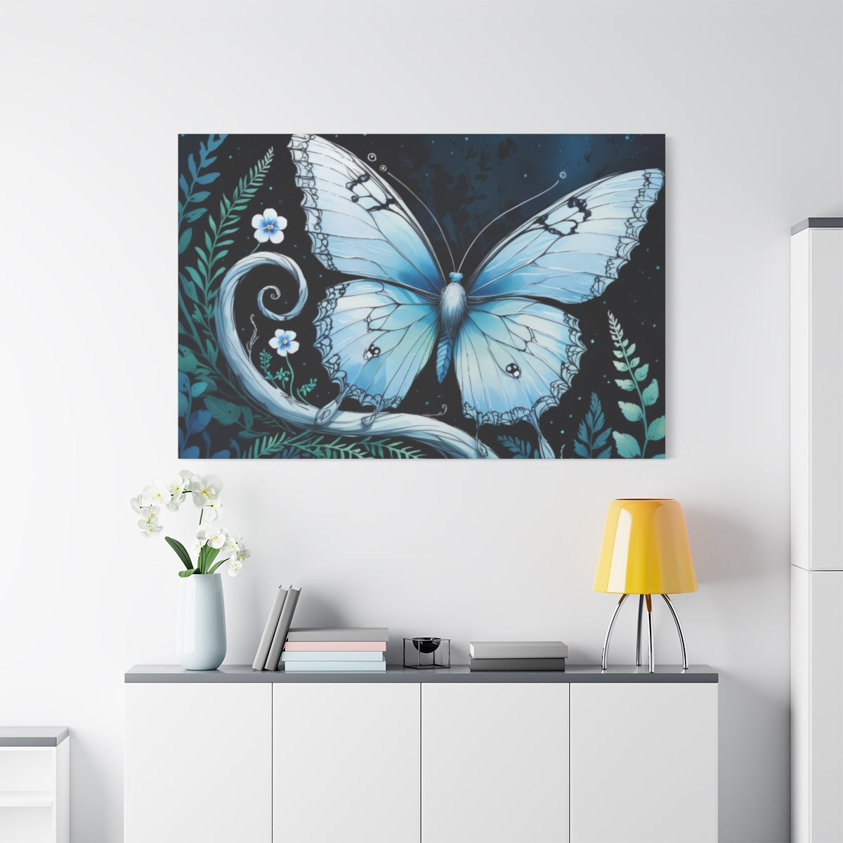 Mystical Blue Butterfly
