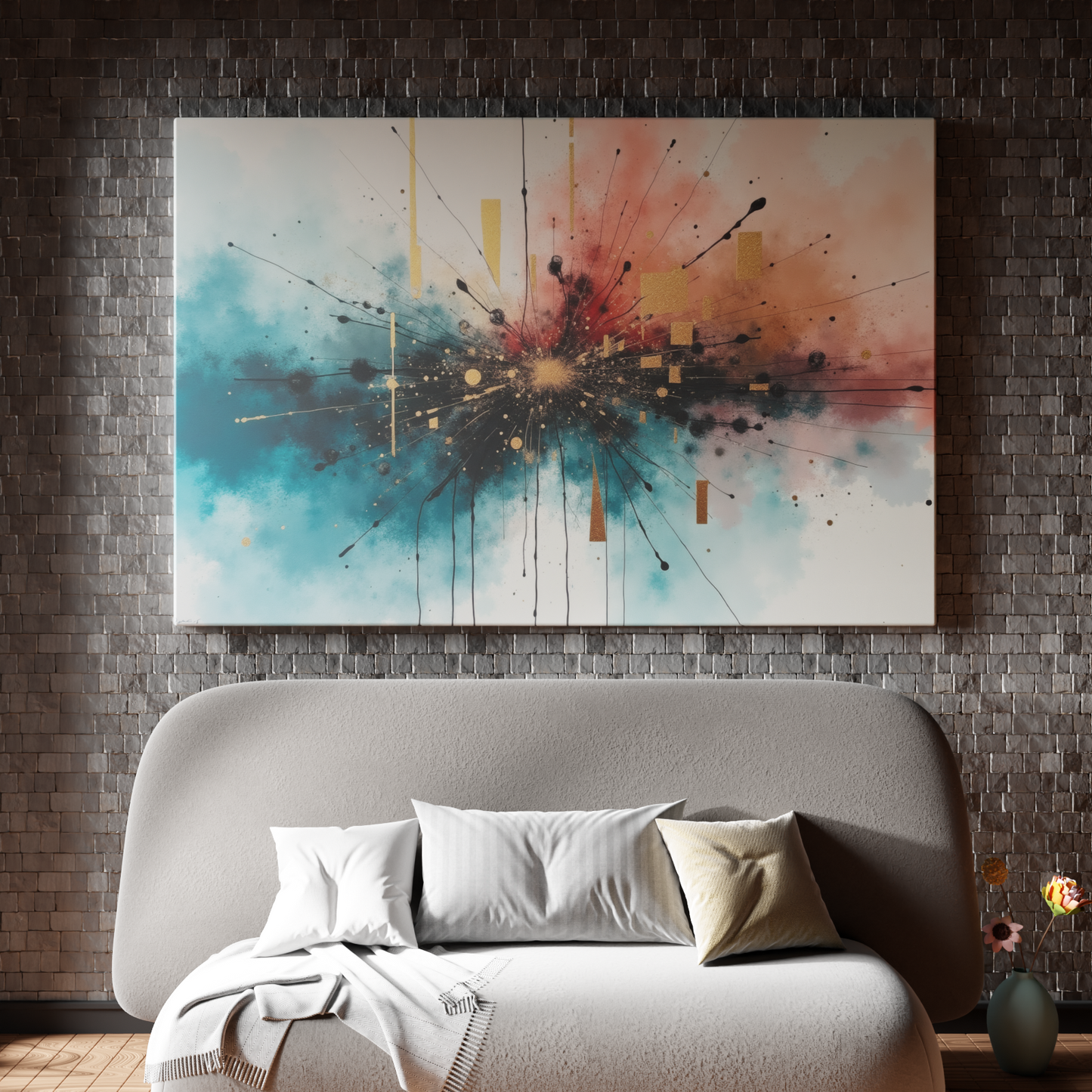 Explosive Symphony of Colors
