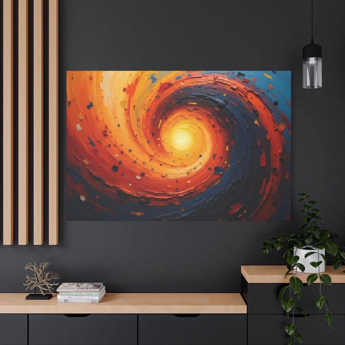 Vortex of Vibrant Waves