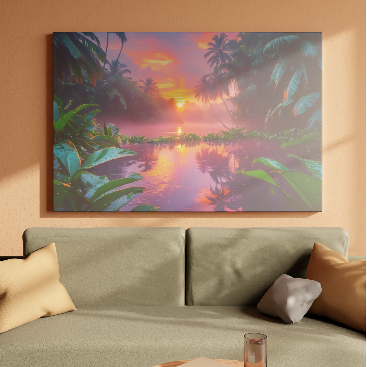 Tropical Sunset Serenity