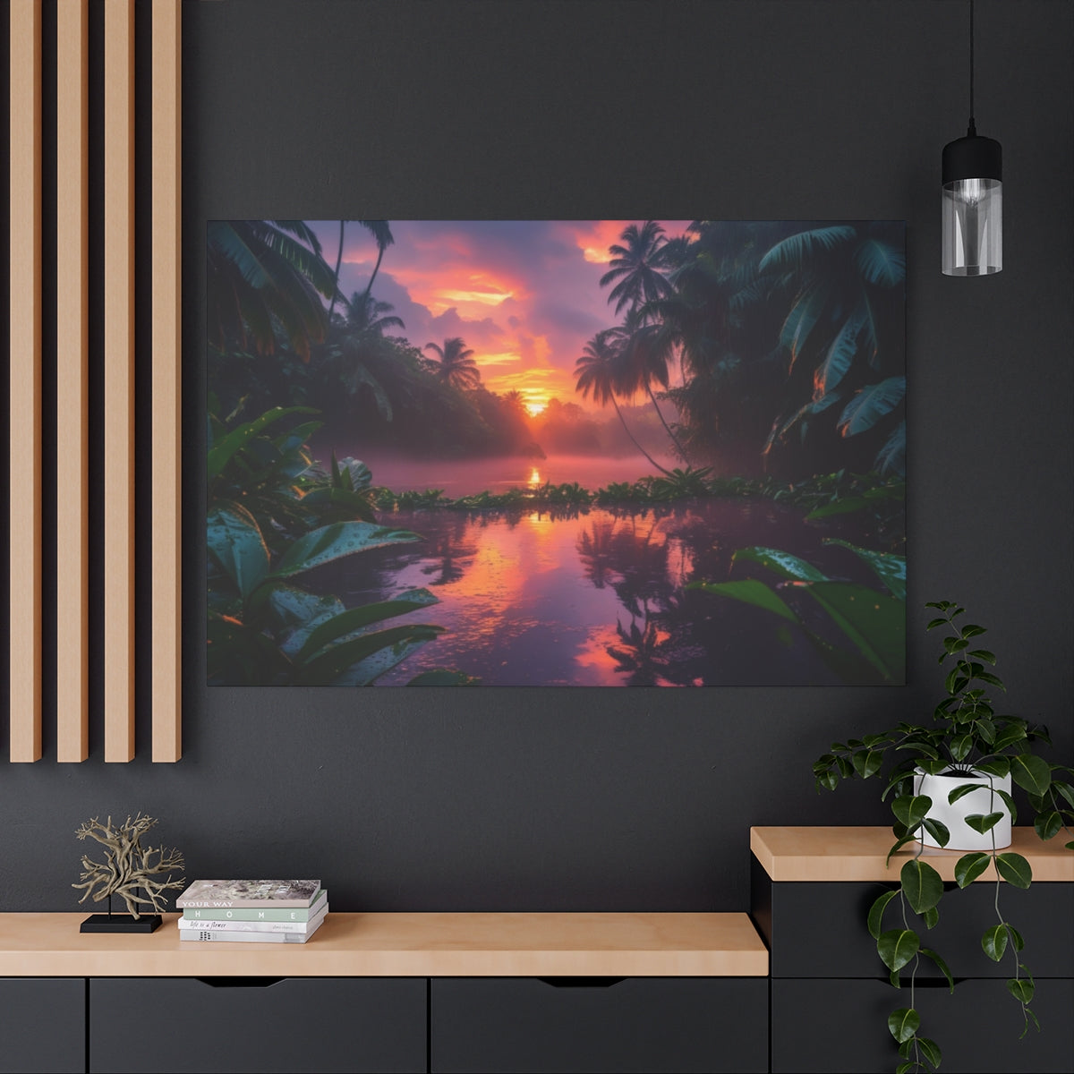 Tropical Sunset Serenity
