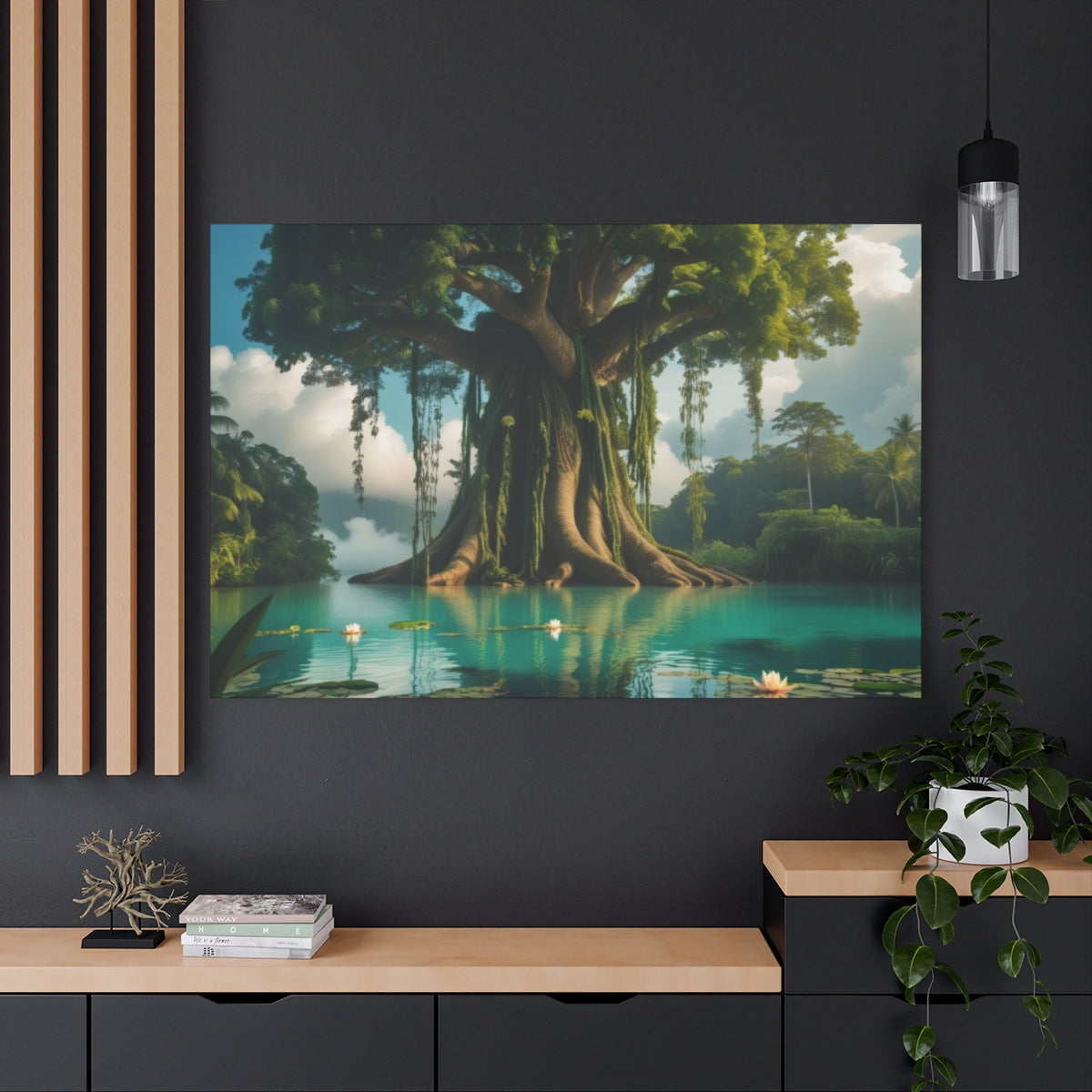 Serenity of the Enchanted Banyan