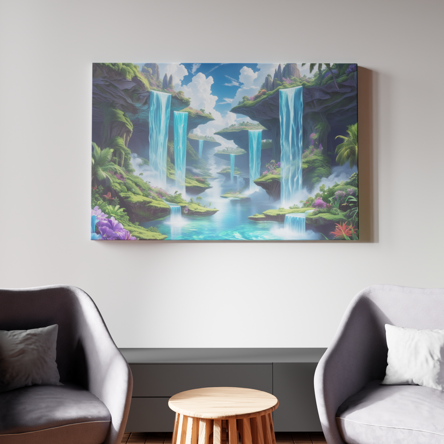 Mystical Waterfall Valleys