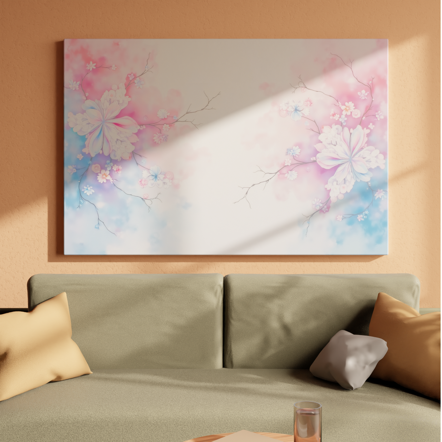 Floral Dreams in Pastel Hues