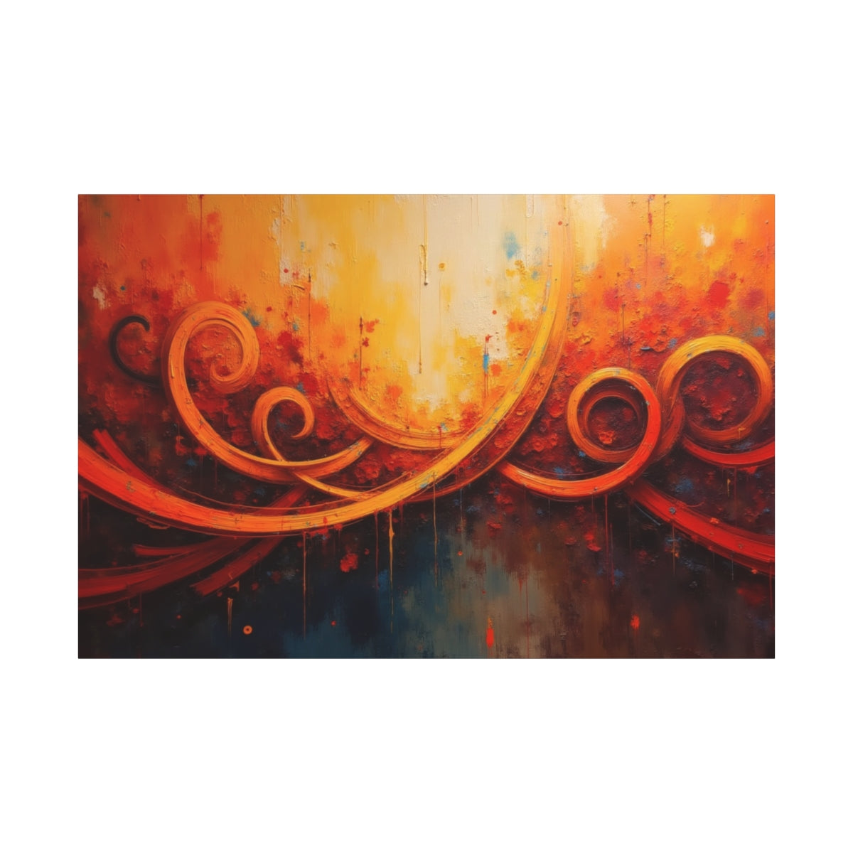 Whirlwind of Fiery Hues