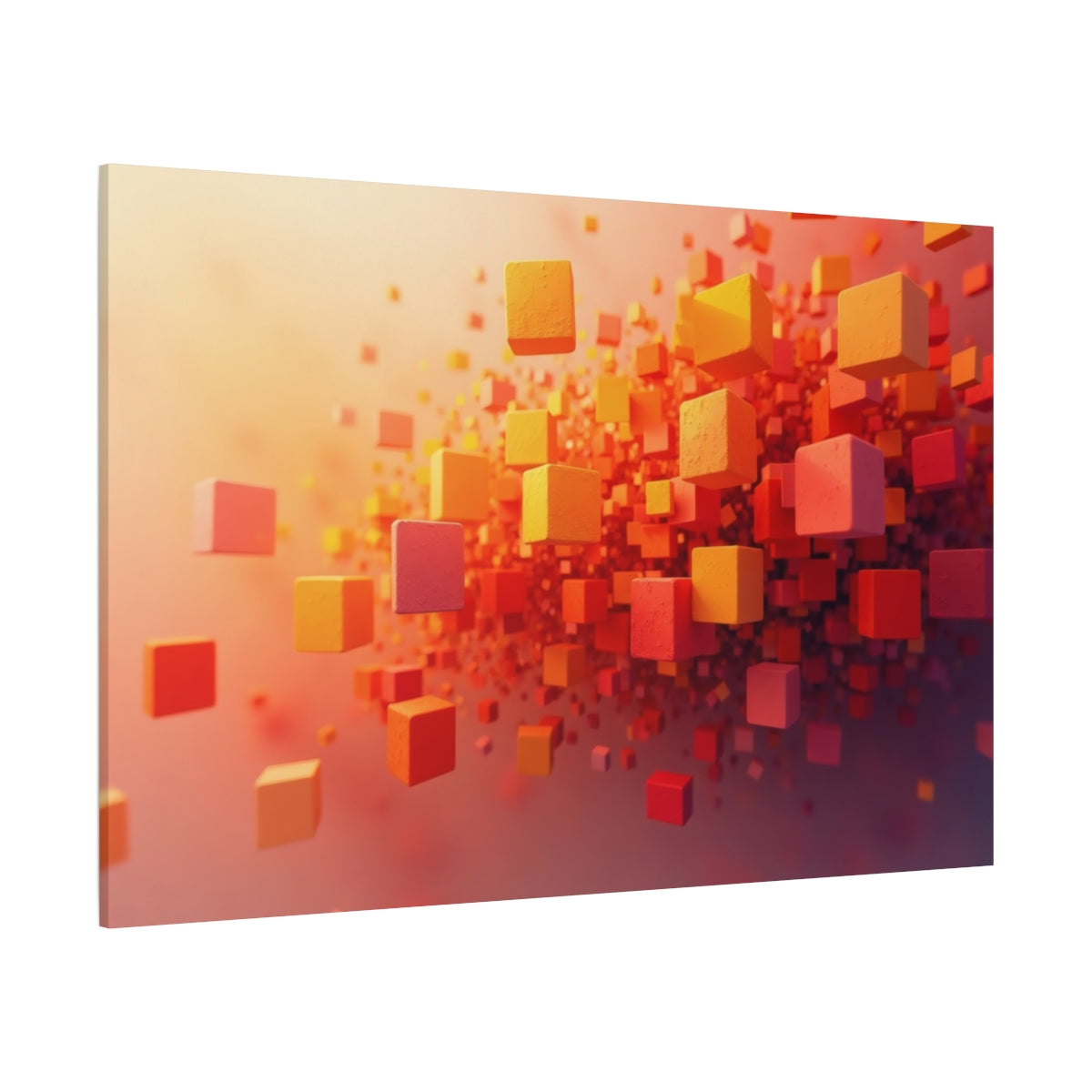 Spectrum of Cubes in Motion