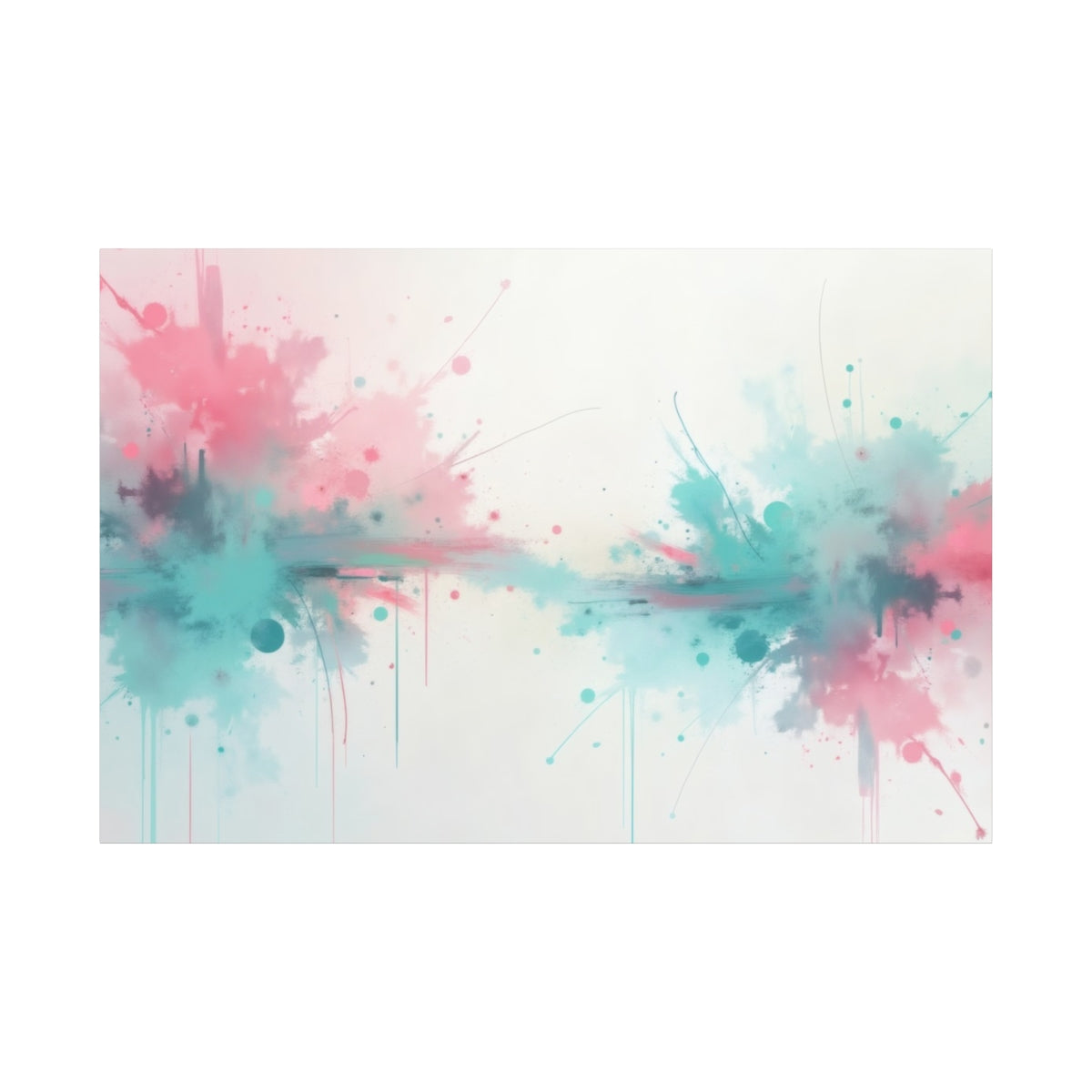 Aqua and Blush Symphony