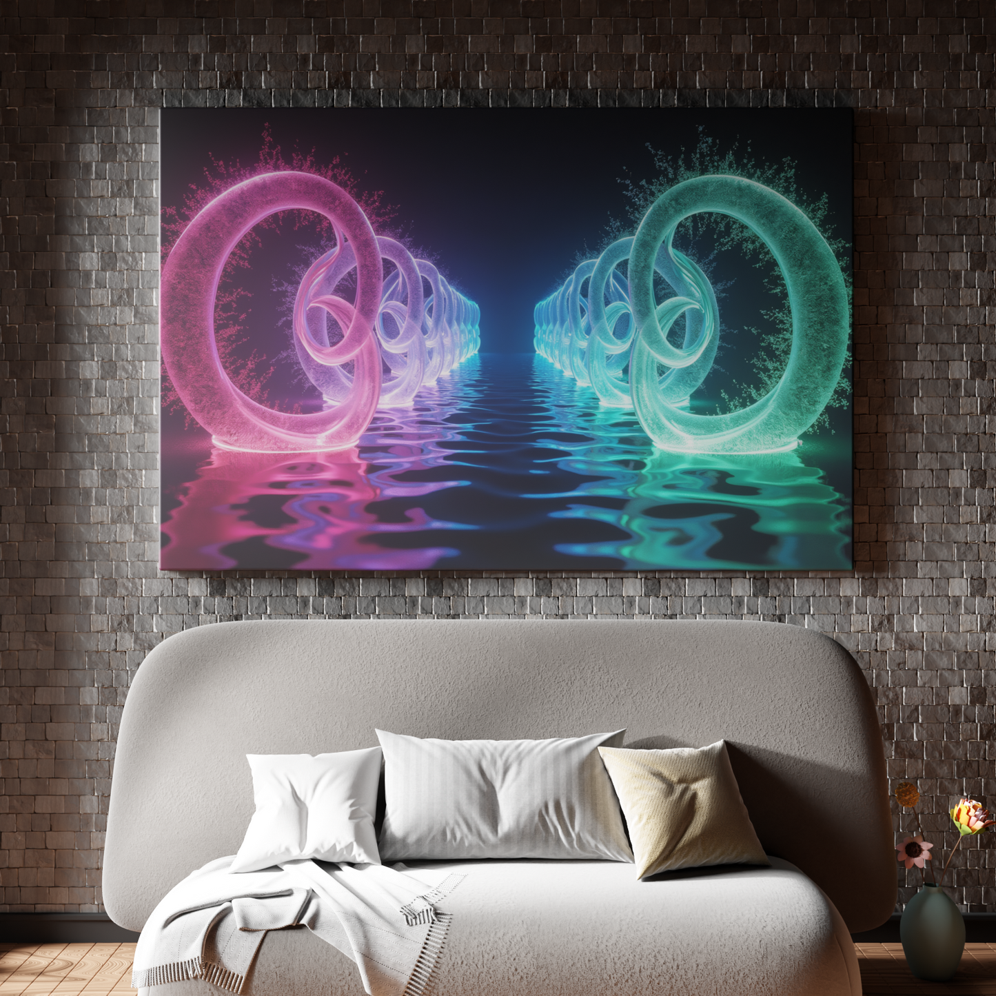 Symphony of Neon Rings