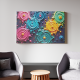 Vivid Cosmic Splashes