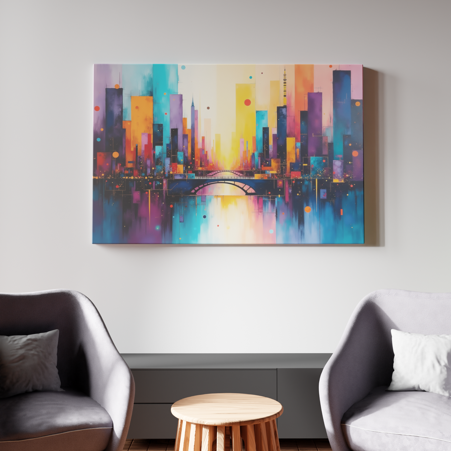 Cityscape Sunset Symphony