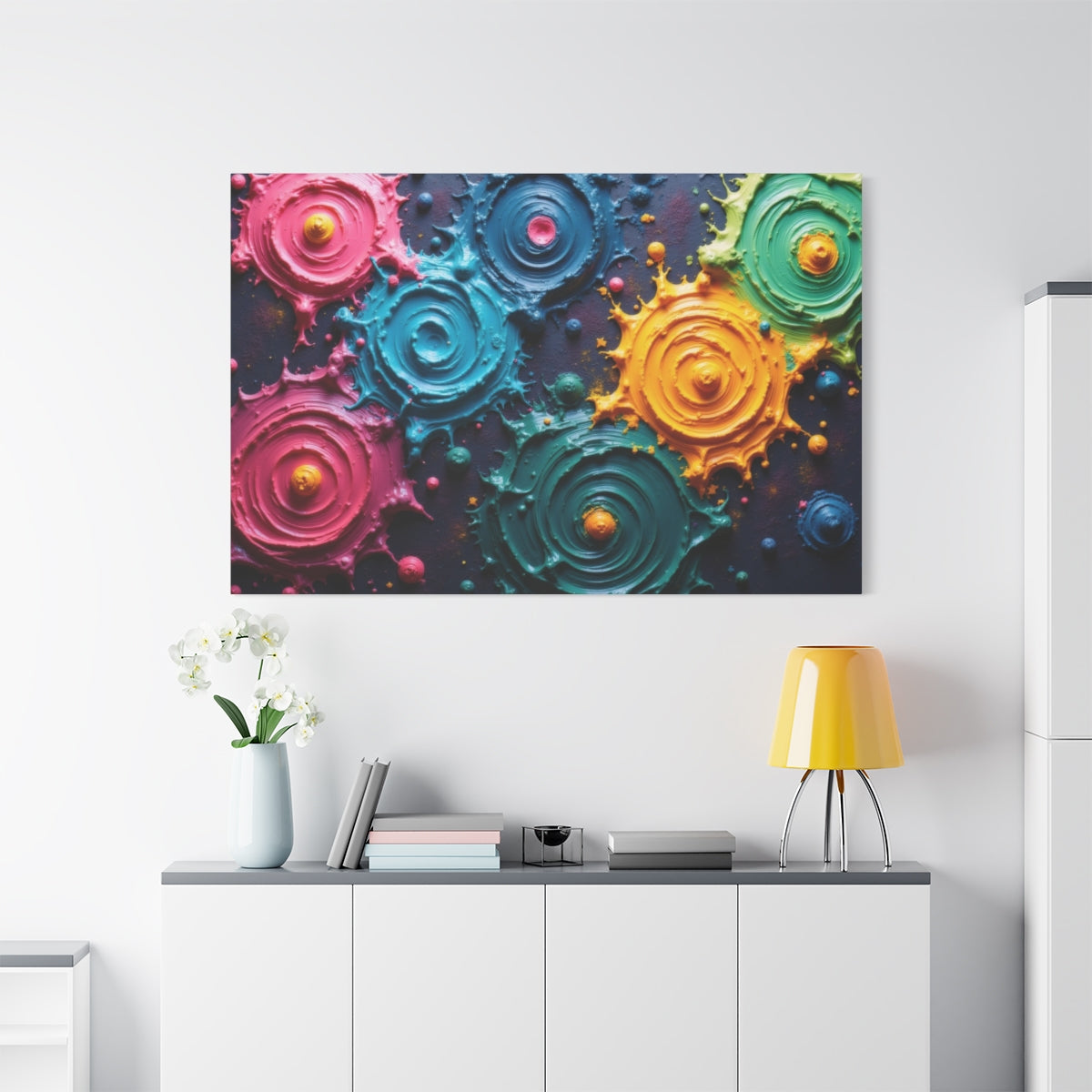 Vivid Cosmic Splashes