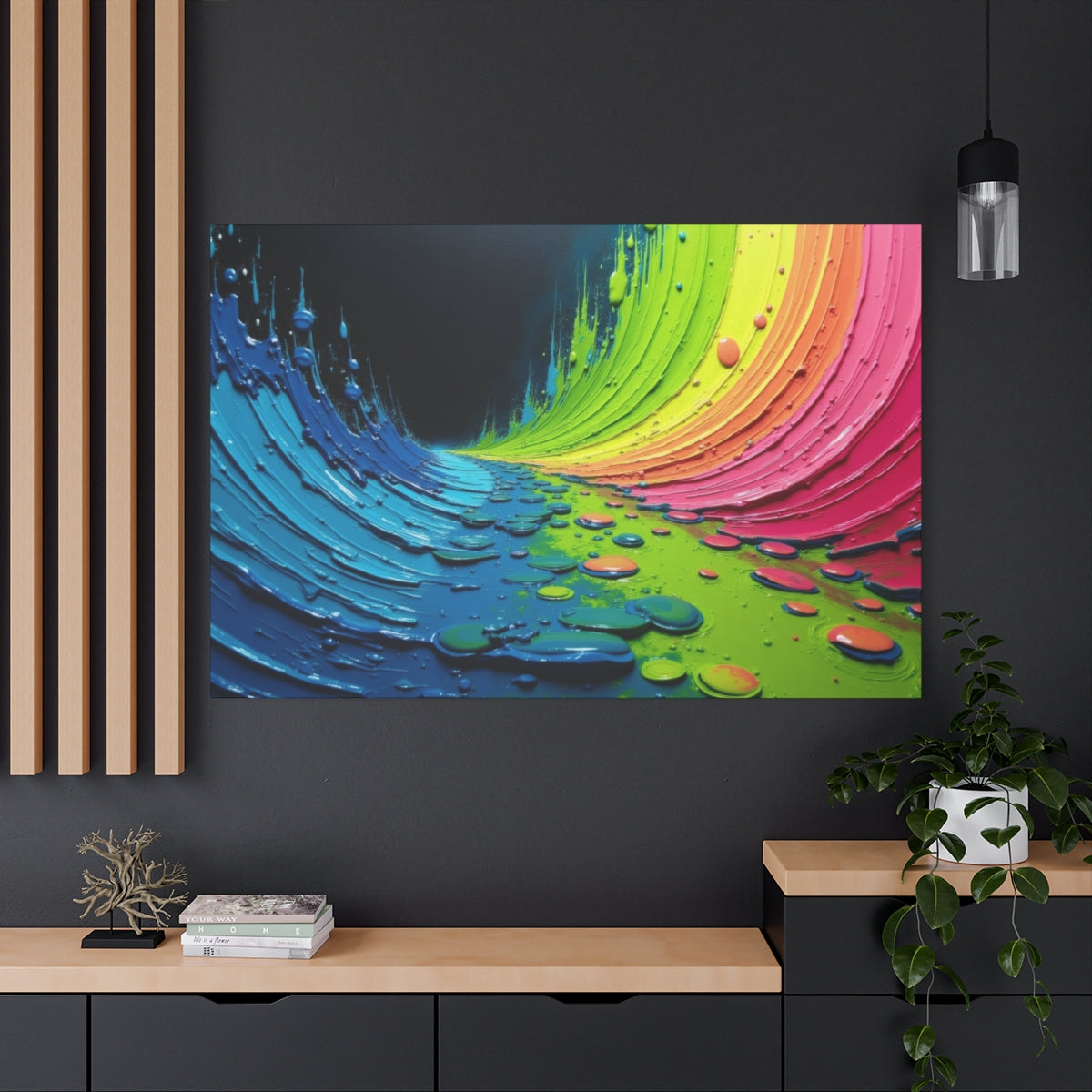 Vortex of Vibrant Waves