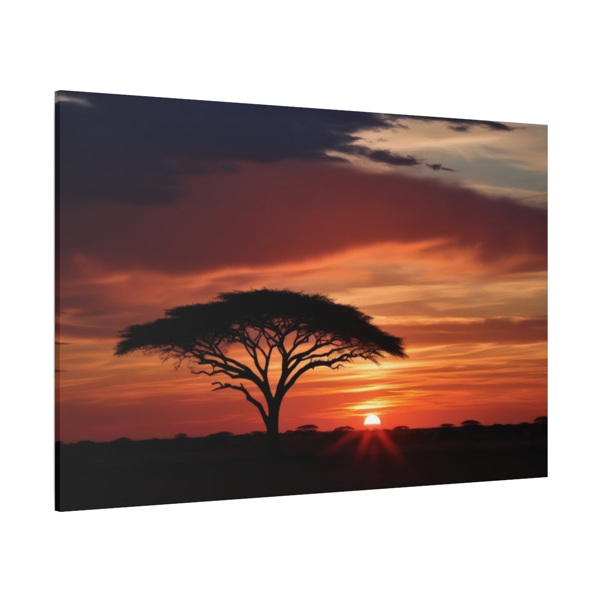 African Sunset Serenade